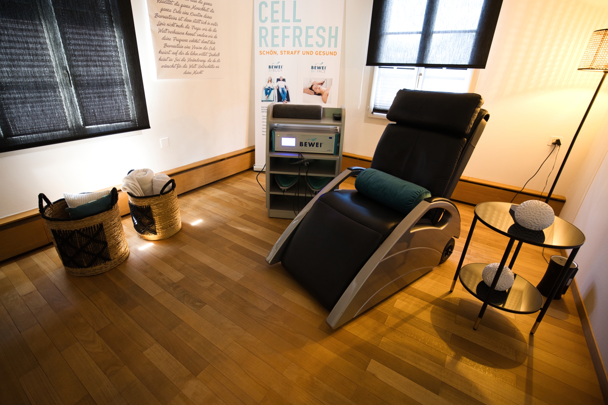 Impression aus der FREQUENZ-THERAPIE BEWEI-VON ROTZ