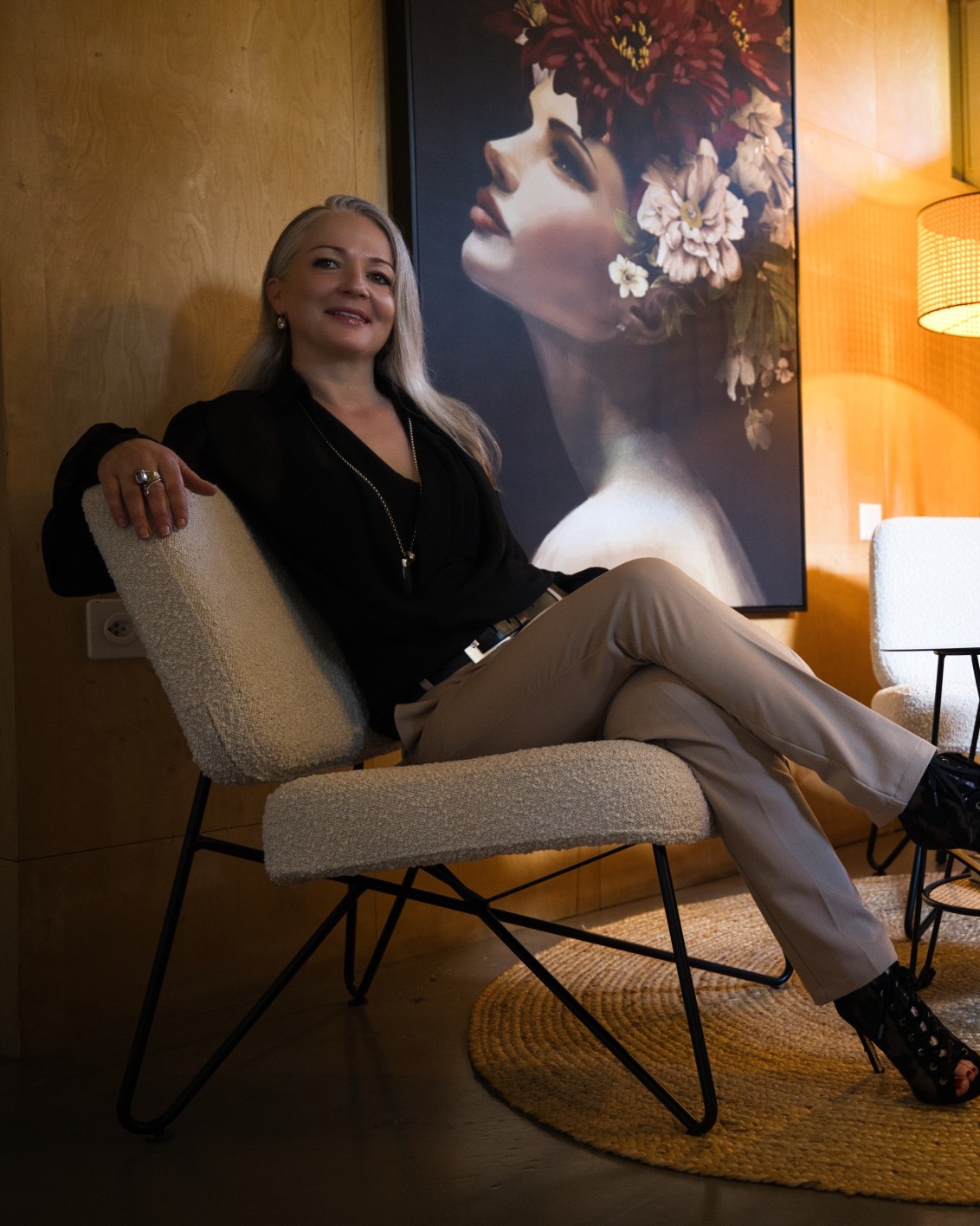 Erika von Rotz in der FREQUENZ-THERAPIE BEWEI-VON ROTZ